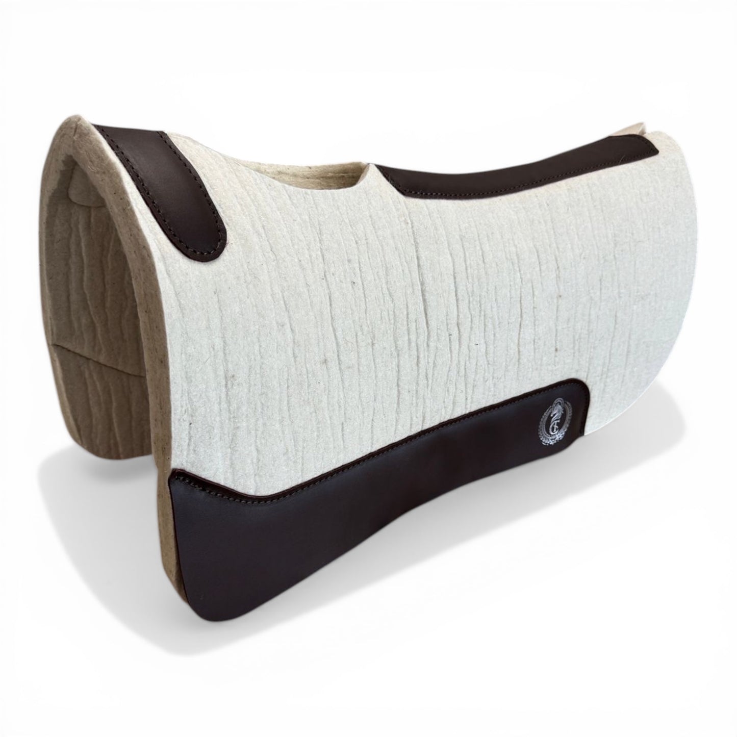 Pad filcowy Round merino Beige