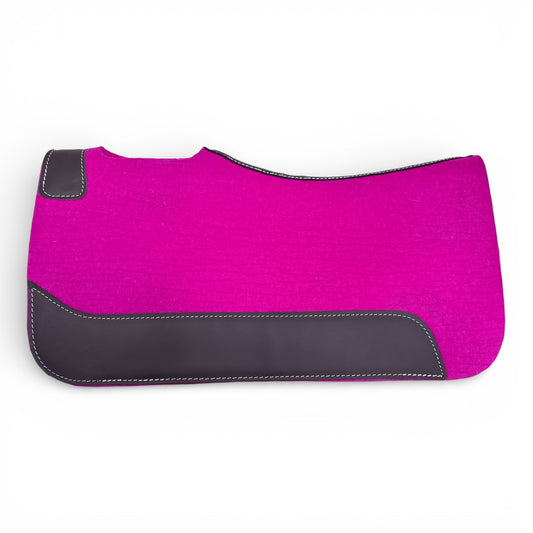 Pink merino felt pad