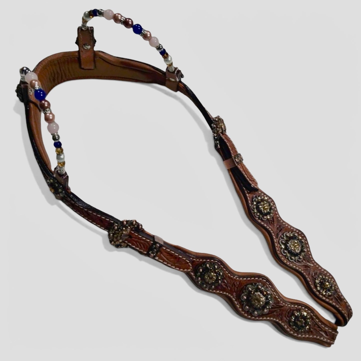 Ogłowie anatomiczne Navy Pearl