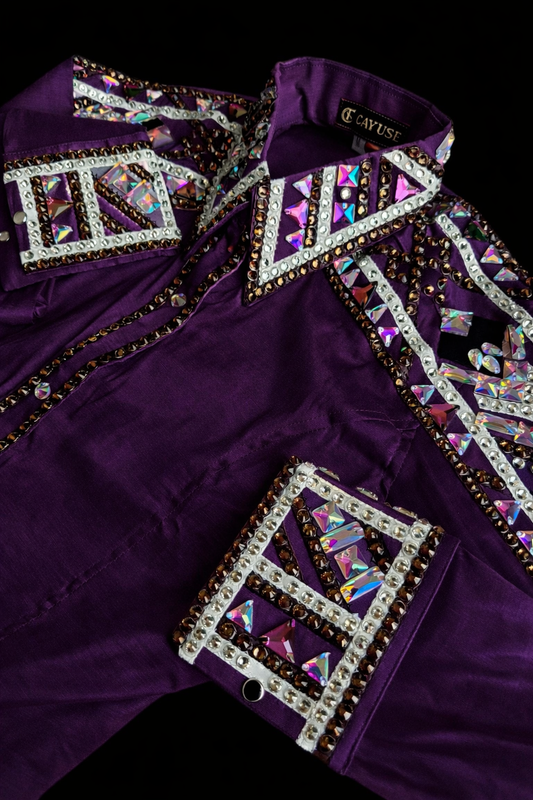 Shirt show 01 / eggplant