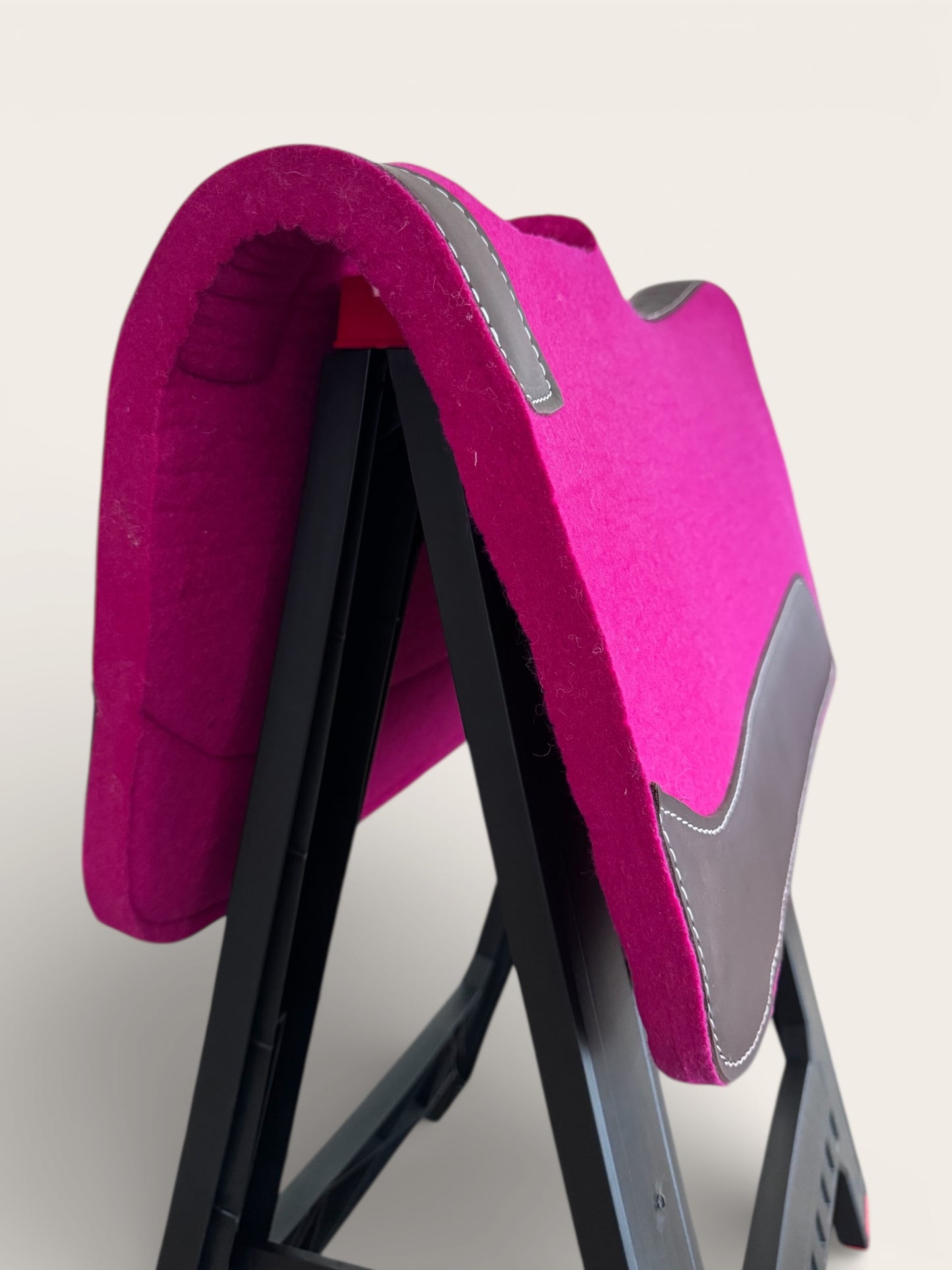 Pink merino felt pad