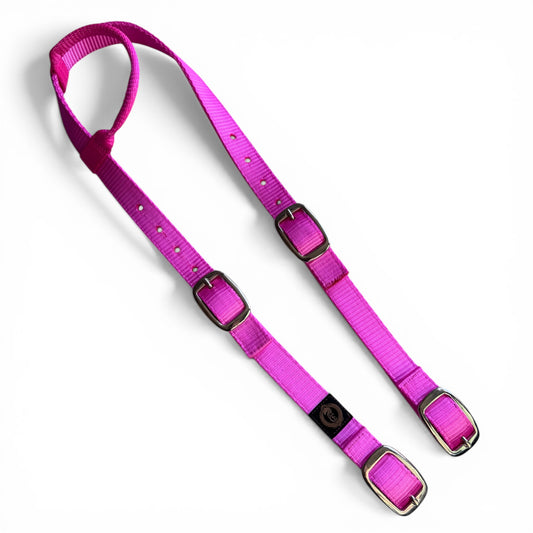 Nylon bridle / pink