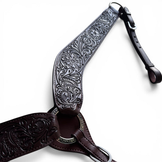 Flowers Breastplate / brown